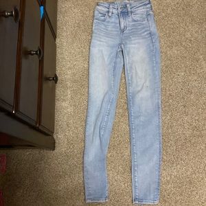 Super cute jeans from American Eagle size 000. Next level stretchy!